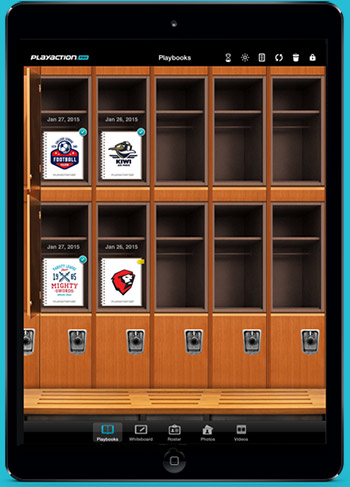 iPad Playbooks Locker Room